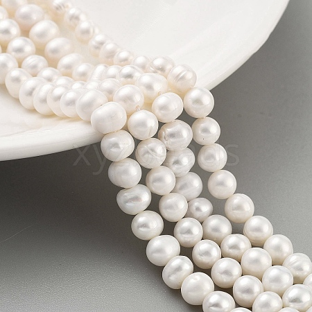 Natural Cultured Freshwater Pearl Beads Strands PEAR-C003-13C-1