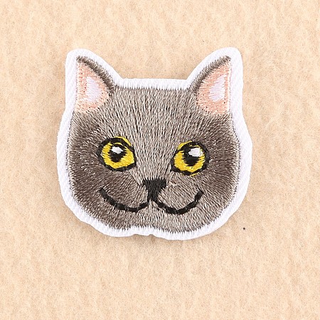 Computerized Embroidery Cloth Iron on/Sew on Patches DIY-F030-16D-1