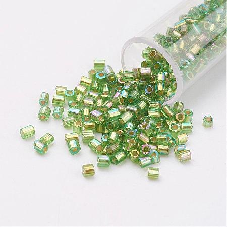 11/0 Two Cut Round Hole Glass Seed Beads SEED-G006-2mm-649-1