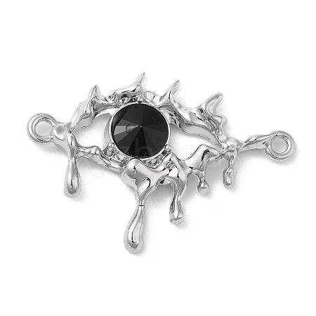 Alloy Jet Rhinestone Pendants LS-PALLOY-P294-01P-02-1