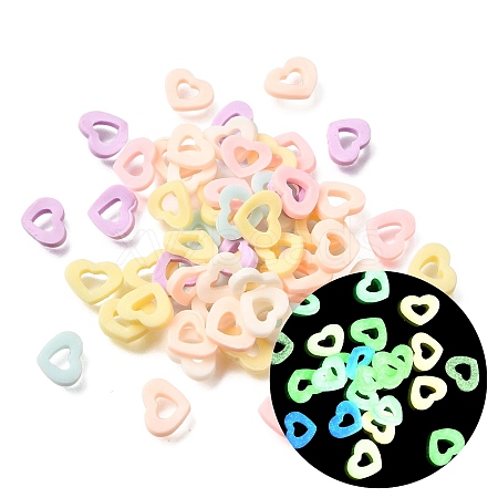 Luminous Handmade Polymer Clay Cabochons PY-CBA5A20-18-1