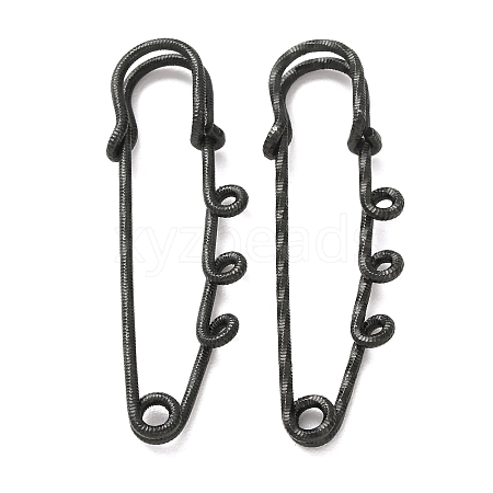 304 Stainless Steel Safety Pins Brooch Findings STAS-C181-01C-B-1