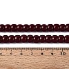 Opaque Glass Beads Strands GLAA-NH0002-B13-2