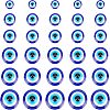 Resin Evil Eye Cabochons CRES-NB0001-15-1