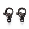 304 Stainless Steel Lobster Claw Clasps STAS-T065-10mm-34B-1