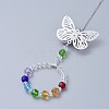 Crystals Chandelier Suncatchers Prisms Chakra Hanging Pendant AJEW-I040-04P-5