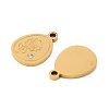 304 Stainless Steel Pendants LS-STAS-D215-05G-2