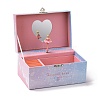 Hand Crank Musical Jewelry Cardboard Boxes CON-M008-03B-2