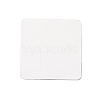 Square Paper Hair Clip Display Cards DIY-B061-01B-09-5