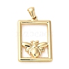 Golden Plated 304 Stainless Steel Pendants STAS-L272-005G-03-1