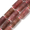 Natural Smrrawberry Quartz Beads Strands GG-CBA086A-03A-02-2