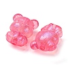 Luminous Transparent Acrylic Beads OACR-G033-06D-03-1