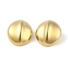 Ion Plating(IP) 304 Stainless Steel Stud Earrings for Women EJEW-B050-09G-1