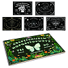 Pendulum Dowsing Divination Board Set DJEW-WH0324-014-5