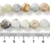 Natural Flower Amazonite Beads Strands G-NH0021-A01-02-5