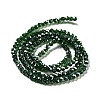 Electroplate Transparent Glass Beads Strands EGLA-A035-T3mm-A10-2