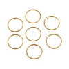 Ion Plating(IP) 304 Stainless Steel Closed Jump Rings STAS-G393-06G-10-1