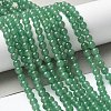 Natural Green Aventurine Round Beads Strands G-S150-6mm-2-5