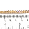 Electroplate Transparent Glass Beads Strands LS-EGLA-A035-T4mm-L17-4