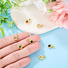 7Pcs 7 Colors Brass with Cubic Zirconia Charms KK-TA0008-37-6