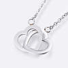 Non-Tarnish 304 Stainless Steel Pendant Necklaces NJEW-H439-07P-1