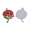 Alloy Enamel Pendants ENAM-N053-04-2