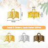 150Pcs 3 Colors Alloy Charms FIND-DC0001-95-2