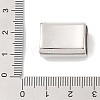 Non-Tarnish 304 Stainless Steel Slide Charms STAS-C109-19P-3