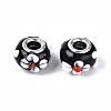 Handmade Lampwork European Beads LAMP-Q029-03K-3