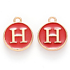 Golden Plated Alloy Charms ENAM-SZ0001-25C-H-2