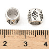 Tibetan Style Alloy European Beads FIND-E041-18AS-3