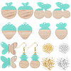 Olycraft DIY Dangle Earring Making Kits RESI-OC0001-11-2