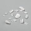 Natural White Moonstone Chip Beads G-L453-10A-1