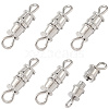50Pcs Brass Screw Clasps KK-BBC0018-50P-1