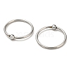 304 Stainless Steel Captive Bead Rings AJEW-F296-01P-2