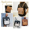 DIY Imitation Leather Sew on Backpack Kits DIY-WH0387-27C-5