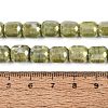 Anti-Tarnish Electroplate Glass Beads Strands EGLA-N027-03A-13-4