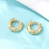 Brass Hoop Earrings EJEW-A156-14A-G-3
