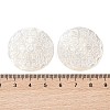 Natural White Shell Cabochons SSHEL-C012-12-3