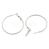 Tarnish Resistant 202 Stainless Steel Hoop Earring EJEW-H003-36P-2