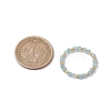 Natural Apatite Beaded Stretch Rings for Women RJEW-JR00868-03-3