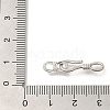 Brass Hook and S-Hook Clasps KK-K389-100P-3