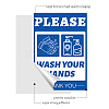 Waterproof PVC Warning Sign Stickers DIY-WH0237-007-3