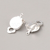 Iron Clip-on Earring Finding LS-FIND-WH0152-540S-2