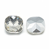 Pointed Back Glass Rhinestone Cabochons RGLA-T032-10x10mm-01-2