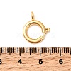 Brass Spring Ring Clasps KK-D407-20G-D-3