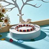 Handmade Polymer Clay Heishi Beads Stretch Bracelets BJEW-JB07309-2