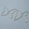 Special Iron Hollow Out Butterfly Dangle Earrings EJEW-WH0011-18G-2