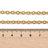 304 Stainless Steel Boston Link Chain Necklace BJEW-B072-05G-2