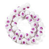 Printing Glass Beads for Necklaces Bracelets Making GLAA-B020-03A-01-3